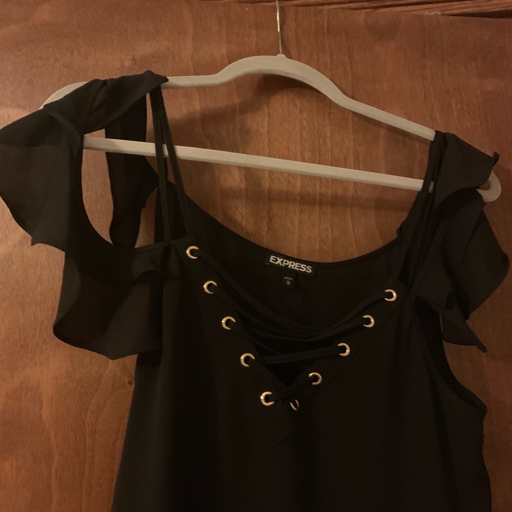 Lace up top